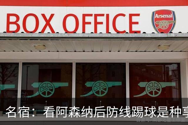名宿：看阿森纳后防线踢球是种享受